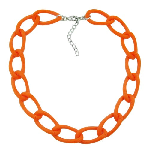 Kæde Bred Rustning Kædeled Plastik abrikos-mat 45 cm