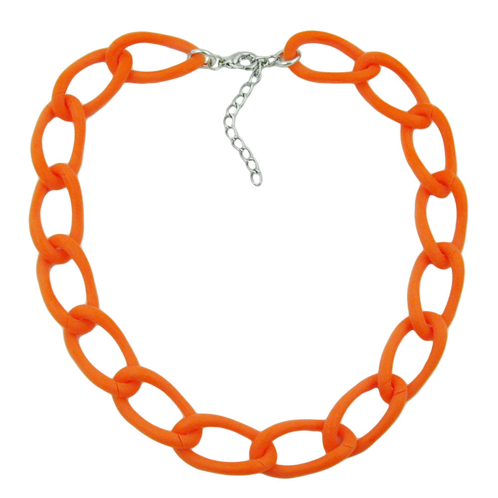 Kæde Bred Rustning Kædeled Plastik abrikos-mat 45 cm