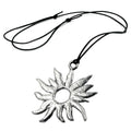 Kæde 68mm Tinvedhæng Sol 110cm