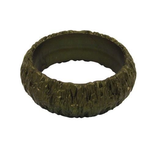 Armbånd 87x28mm Bark oliven-metallic