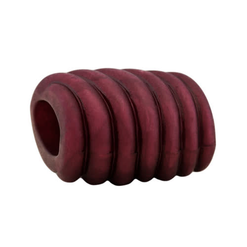 Stofring 35x34x23mm spiralplast bordeaux-silke mat