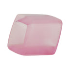 Stofring 45x36x18mm sekskantet lyselilla-gennemsigtig mat plastik