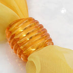 Stofring 35x34x23mm spiralplastik orange-transparent blank