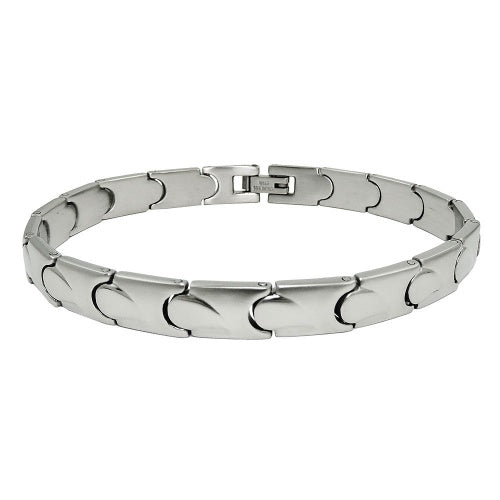 Armbånd 7,7mm links Damearmbånd rustfrit stål 20cm