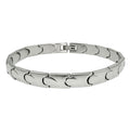 Armbånd 7,7mm links Damearmbånd rustfrit stål 20cm