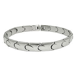 Armbånd 7,7mm links Damearmbånd rustfrit stål 20cm
