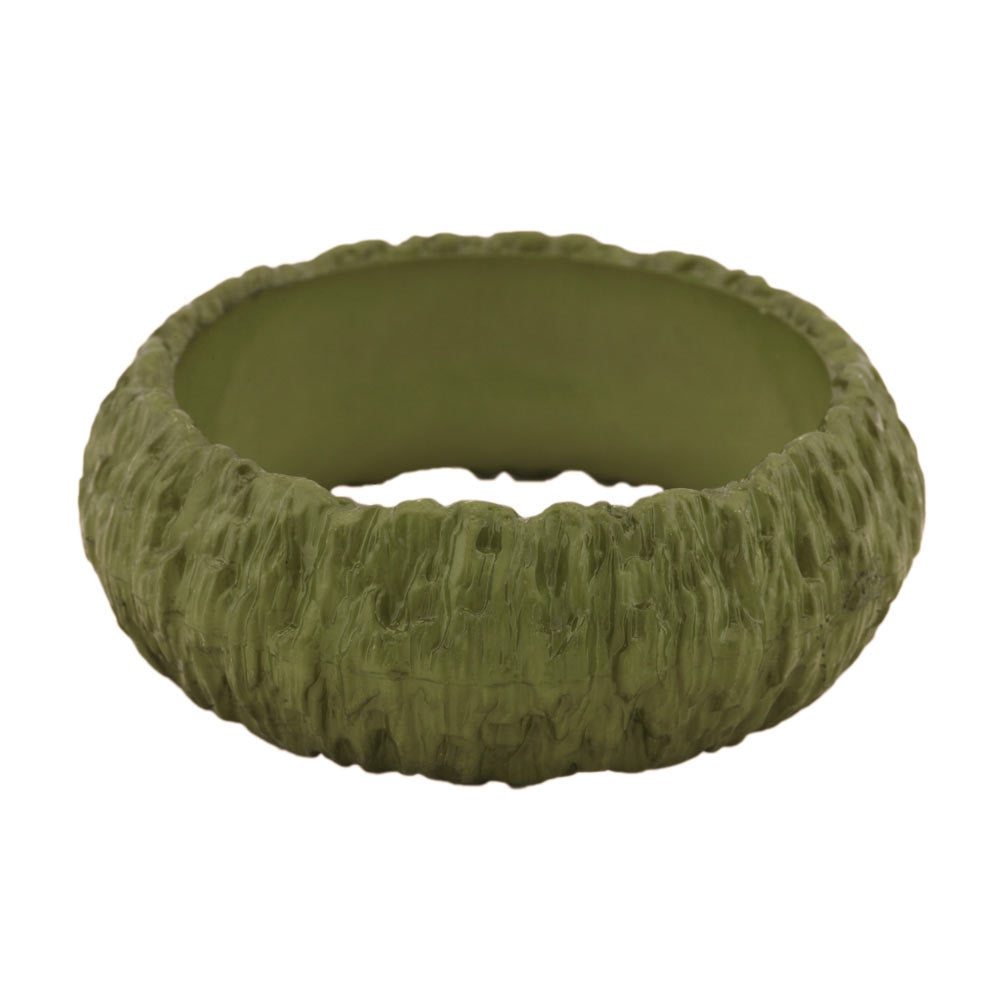 Armbånd 87x28mm Bark olivengrøn