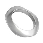 Armbånd 98x16mm plastik krommat
