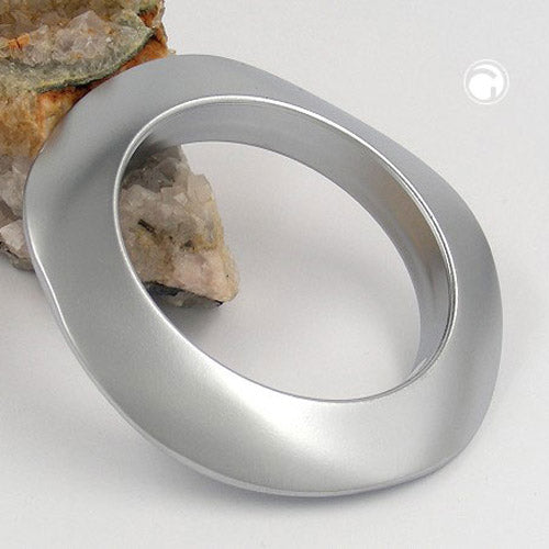 Armbånd 98x16mm plastik krommat