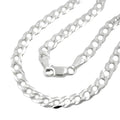 Armbånd 4,6 mm kantkæde flad med mønster sølv 925
