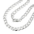 Armbånd 4,6 mm kantkæde flad med mønster sølv 925