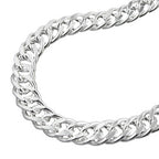 Armbånd 6mm Twin Curb Chain Sølv 925