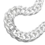Armbånd 1,1x3,5 mm Twin Armor Silver 925