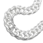 Armbånd 1,1x3,5 mm Twin Armor Silver 925