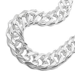 Armbånd 1,1x3,5 mm Twin Armor Silver 925