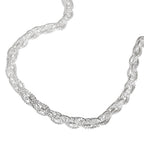 Armbånd 3mm dobbeltankerkæde sølv 925