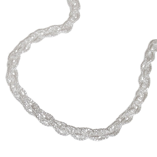 Armbånd 3mm dobbeltankerkæde sølv 925