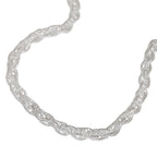 Armbånd 3mm dobbeltankerkæde sølv 925