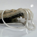 Kæde 4mm Snake Flat Shiny Silver 925