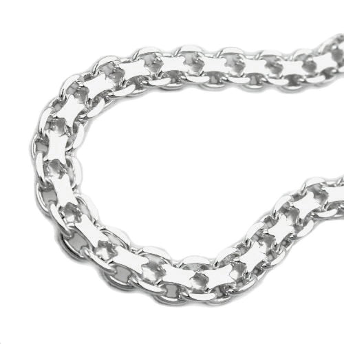 Armbånd 4,6 mm Bismarck Kæde Sølv 925