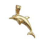 Vedhæng 18x8mm Dolphin Blanky 9K GULD