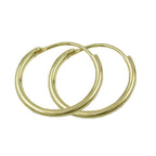 Ramme 15x1,1mm trådbøjlespænde Spænde blank 9K GULD