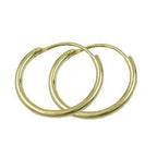 Ramme 15x1,1mm trådbøjlespænde Spænde blank 9K GULD