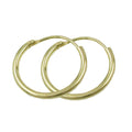 Ramme 15x1,1mm trådbøjlespænde Spænde blank 9K GULD