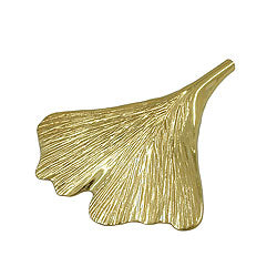 Vedhæng 23x24mm Ginkgo Leaf Blanky 9K GULD