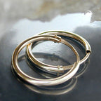 Ring 10mm trådbøjlespænde Spænde Blank 9K GULD