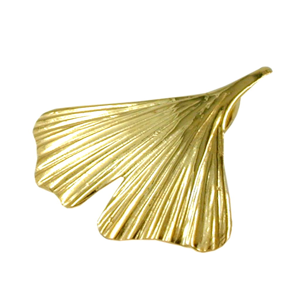Vedhæng 20mm Ginkgo Leaf Blanky 9K GOLD