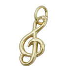 Vedhæng 16x7mm nøgle blank 14K GULD