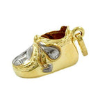 Vedhæng 12x7x6mm Babysko 9Kt GULD
