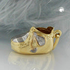 Vedhæng 12x7x6mm Babysko 9Kt GULD