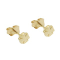 Ørestikker 5mm Shamrock Shiny 9K GULD