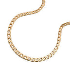 Armbånd 2mm bredt rustning flad 14K GULD