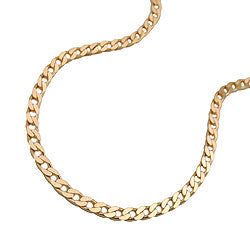 Armbånd 2mm bredt rustning flad 14K GULD