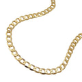 Armbånd 3,3 mm bredt rustning 14 karat guld 19 cm