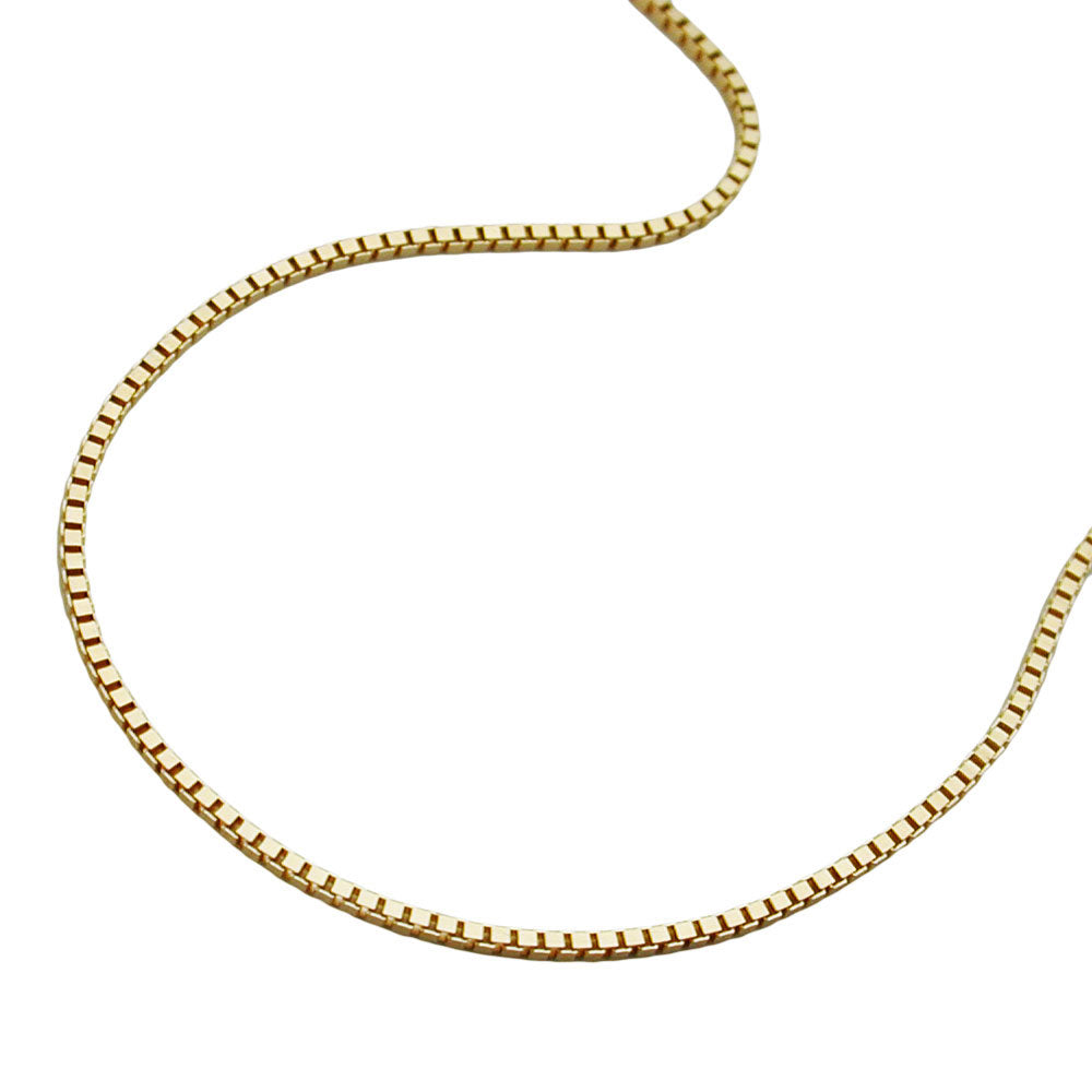 Kæde 0,7 mm Venetiansk Kæde 9Kt GULD