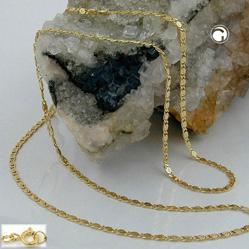 Kæde 1,2 mm S-tank 14Kt GULD