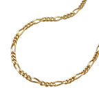 Armbånd 1,4 mm Figaro-kæde 14K GULD