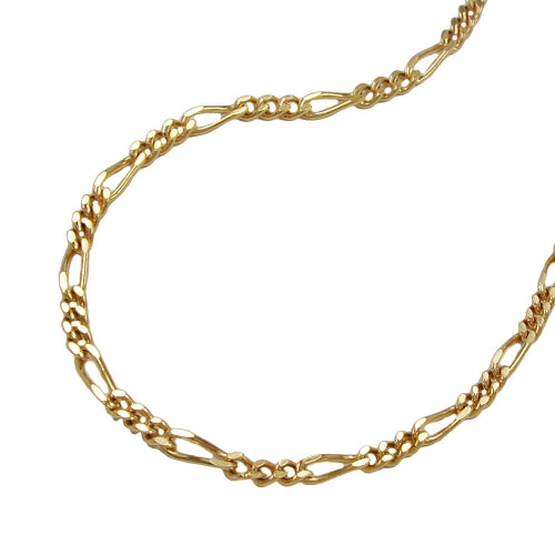 Armbånd 1,4 mm Figaro-kæde 14K GULD