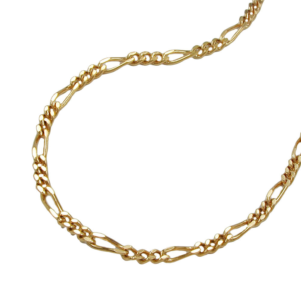 Armbånd 1,4 mm Figaro-kæde 14K GULD