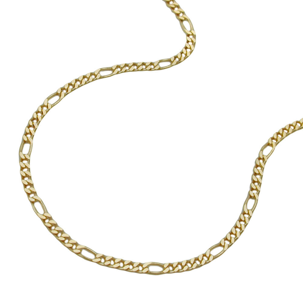 Kæde 1,6 mm Figaro Kæde 9 KT GULD