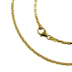 Armbånd 1,8 mm Anker 14K GULD 18,5 cm