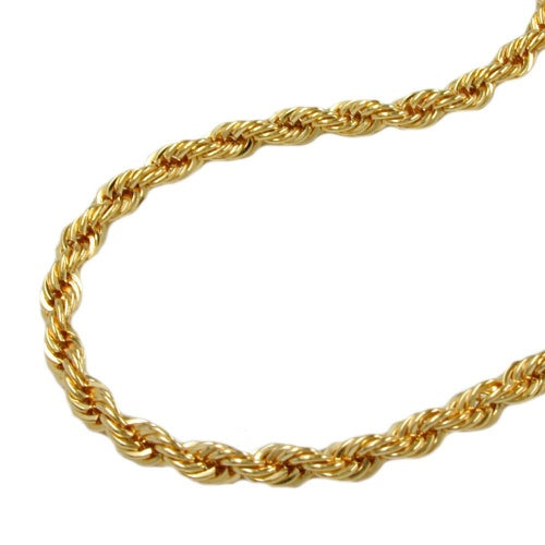 Armbånd 2mm snorkæde 9Kt GULD