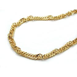 Armbånd 1,8 mm Singapore Kæde 8Kt GULD 19 cm