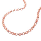 Armbånd 2,5 mm ærtekæde 14K rosaguld