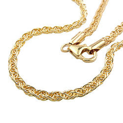 Armbånd 3mm Fantasy 9Kt GULD