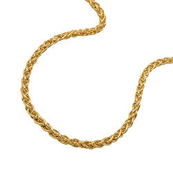 Armbånd 2,3 mm kabelkæde 9 kt GULD 19 cm